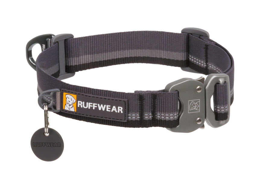 Top Rope Dog Collar Metal Buckle Strong Comfortable Webbing Ruffwear