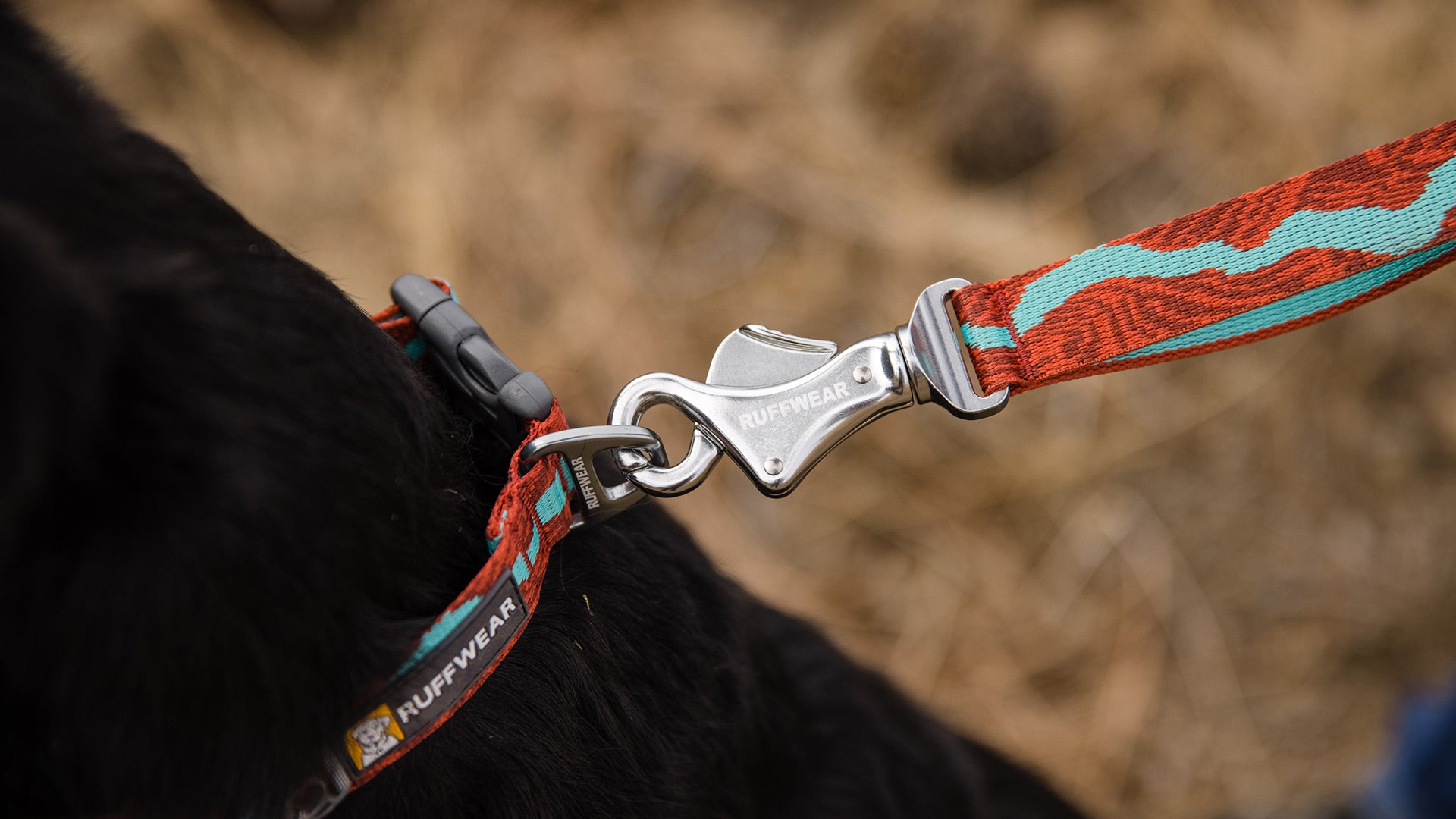 Flat Out Adjustable Dog Leash with Traffic Handle Ruffwear