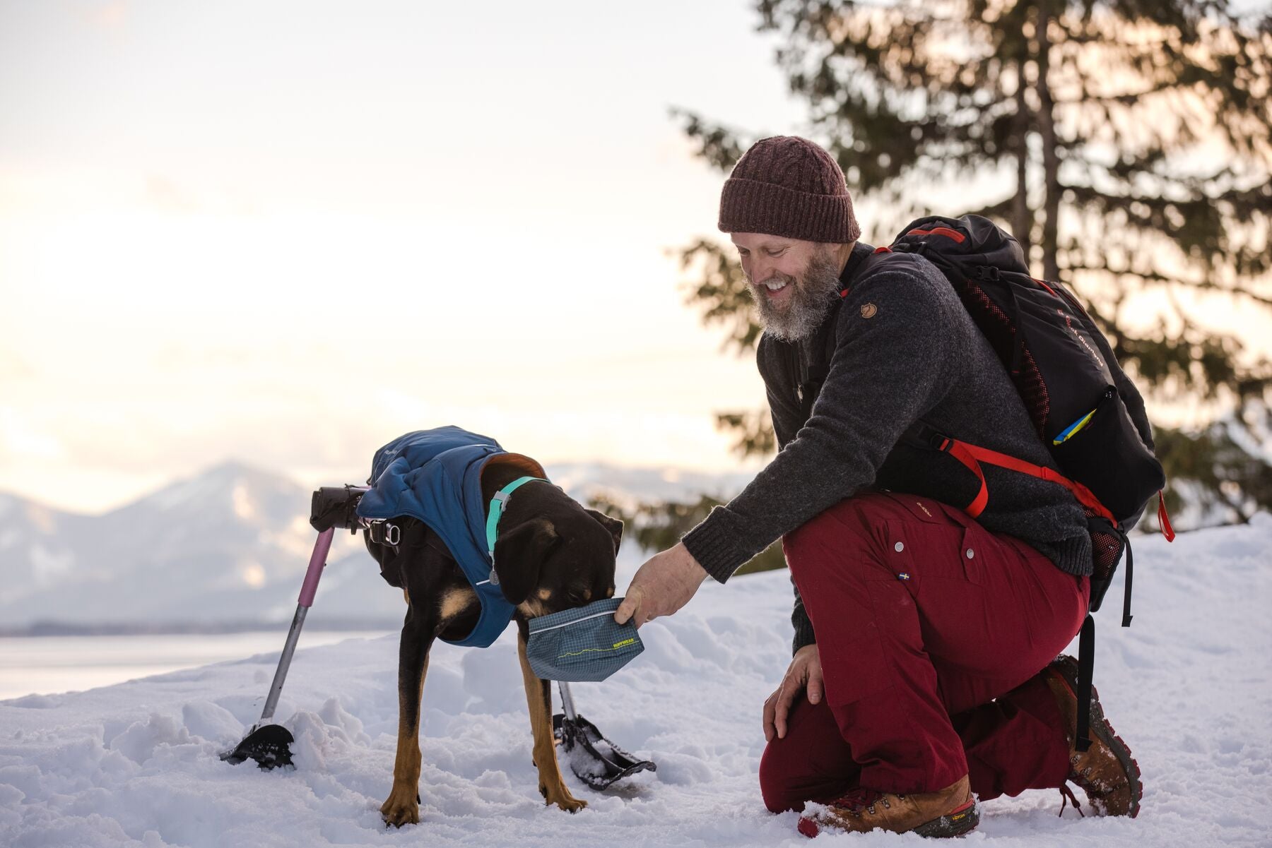 Quinzee Dog Puffy Vest Packable Warmth Ruffwear