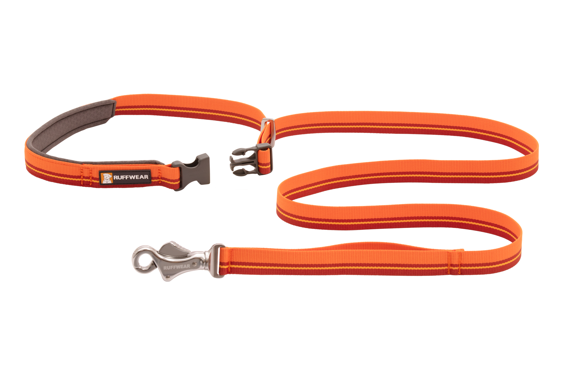 Flat Out Adjustable Dog Leash with Traffic Handle Ruffwear